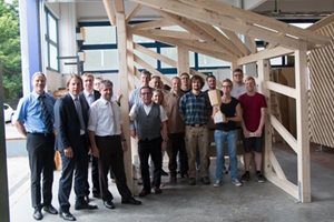 „Holz ist der Baustoff der Zukunft“: FH-Studiengang landesweit einzigartig