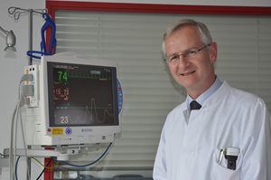 Professor Dr. Christoph Kosinski, Chefarzt der Neurologie und Ärztlicher Direktor am MZ in Würselen. Foto Conny Stenzel-Zenner